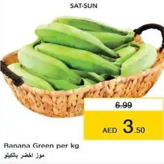 Nesto Banana Green per kg offer