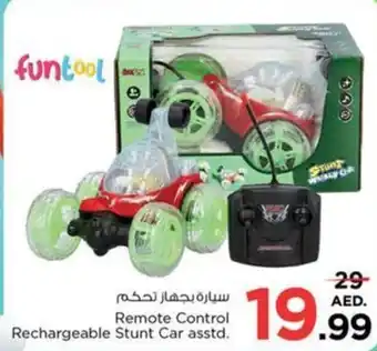 Nesto Remote Control Rechargeable Stunt Car asstd. offer