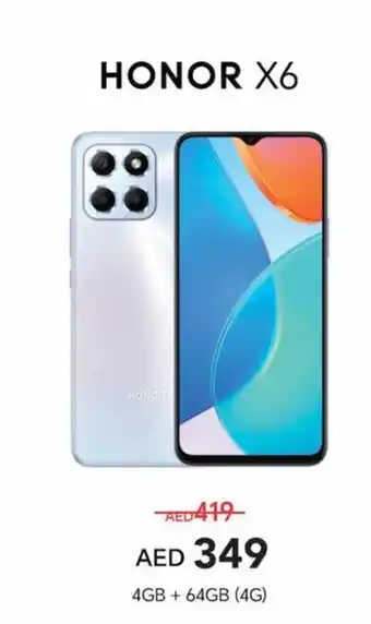 Lulu Hypermarket HONOR X6 4GB + 64GB (4G) offer