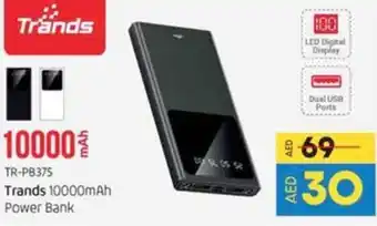 Lulu Hypermarket Trands 10000mAh Power Bank offer