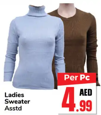 Day To Day Ladies Sweater Asstd offer