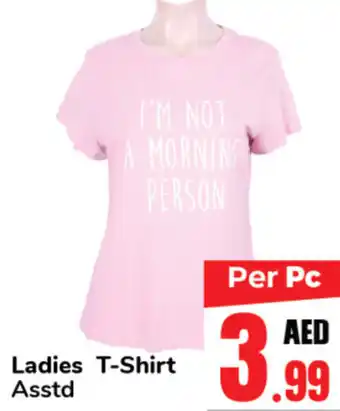 Day To Day Ladies T-Shirt Asstd offer