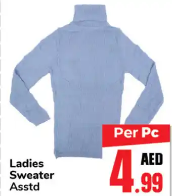 Day To Day Ladies Sweater Asstd offer