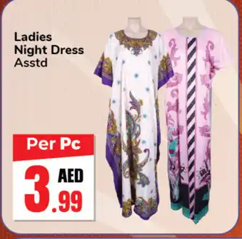 Day To Day Ladies Night Dress Asstd offer