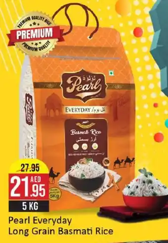West Zone Supermarket Pearl Everyday Long Grain Basmati Rice 5kg offer