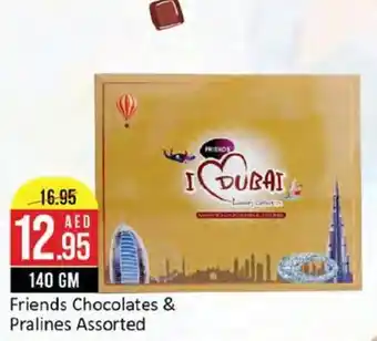 West Zone Supermarket Friends Chocolates & Pralines Assorted 140gm offer