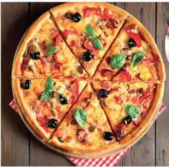 Lulu Hypermarket Assorted pizza large BBQ/Pepperoni/Shawarma/Spicy offer