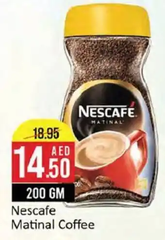 West Zone Supermarket Nescafe Matinal Coffee 200gm offer