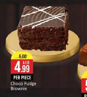 West Zone Supermarket Choco Fudge Brownie offer
