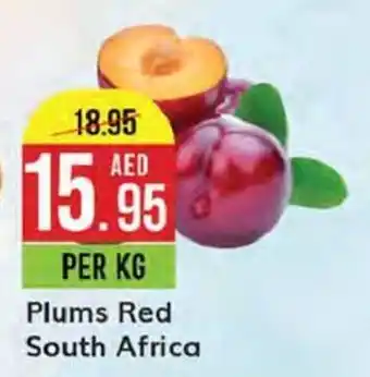 West Zone Supermarket Plums Red South Africa offer