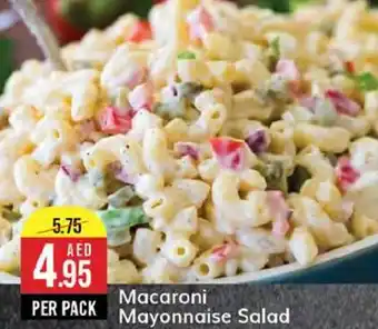 West Zone Supermarket Macaroni Mayonnaise Salad offer