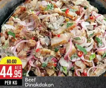 West Zone Supermarket Beef Dinakdakan offer