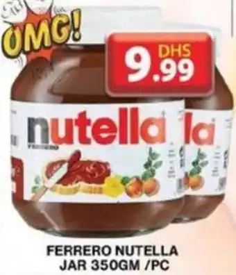 Grand Hyper Market Ferrero Nutella Jar 350gm offer