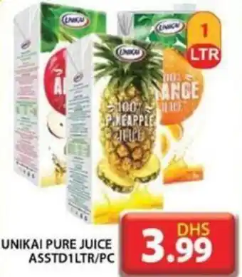 Grand Hyper Market Unikai Pure Juice 1L offer