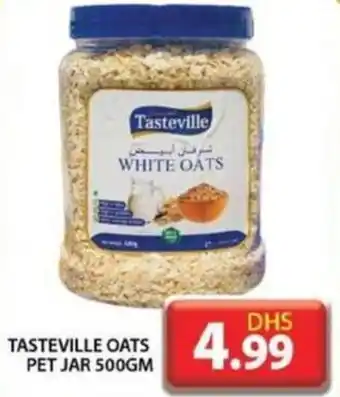 Grand Hyper Market Tasteville Oats Pet Jar 500gm offer