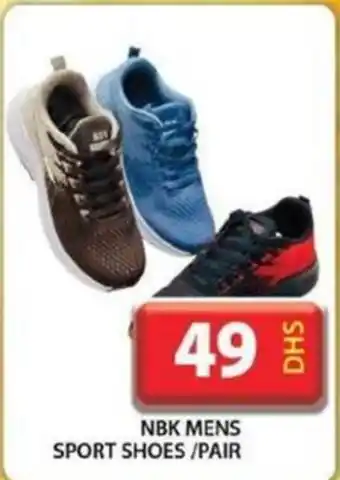 Grand Hyper Market NBK MENS SPORT SHOES / PAIR offer
