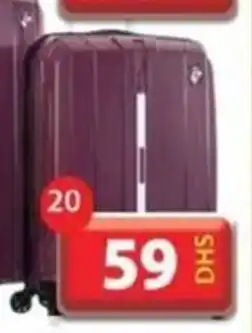 Grand Hyper Market TRAVELITE PP TROLLEY 4WHEEL 20" offer