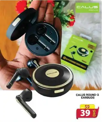 Grand Hyper Market Calus Round 3 Earbuds offer