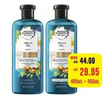 Abu Dhabi Coop Herbal essence shampoo + conditioner offer