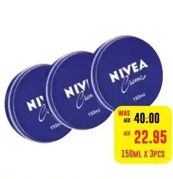 Abu Dhabi Coop Nivea cream offer