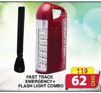 Grand Hyper Market Fast Track Emergency + Flash light Combo offer