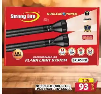Grand Hyper Market Strong Lite LED Flash Light 2in1 offer