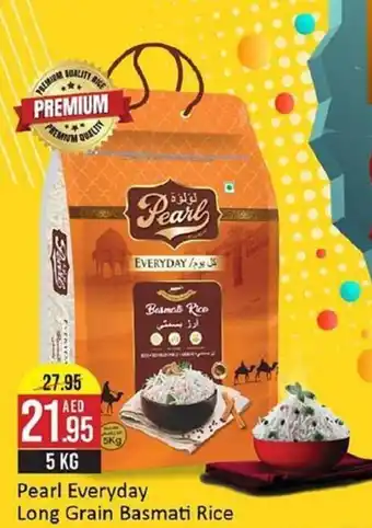 West Zone Supermarket Pearl Everyday Long Grain Basmati Rice 5kg offer