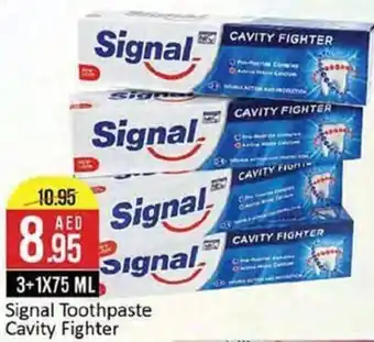 West Zone Supermarket Signal Toothpaste Cavity Fighter offer