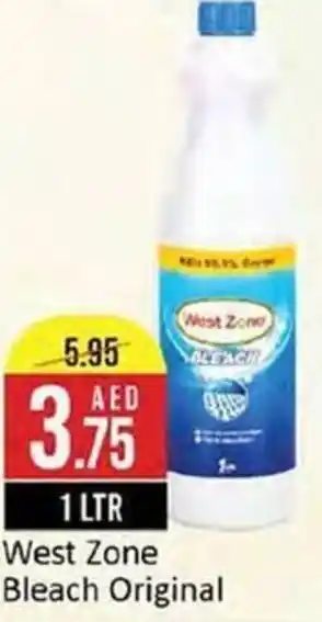 West Zone Supermarket West Zone Bleach Original offer