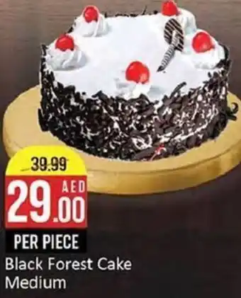 West Zone Supermarket Black Forest Cake Medium offer