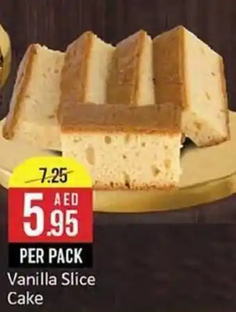West Zone Supermarket Vanilla Slice Cake offer