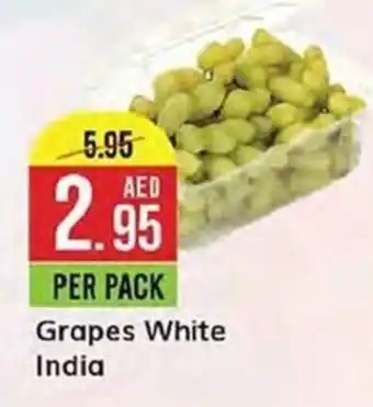 West Zone Supermarket Grapes White offer