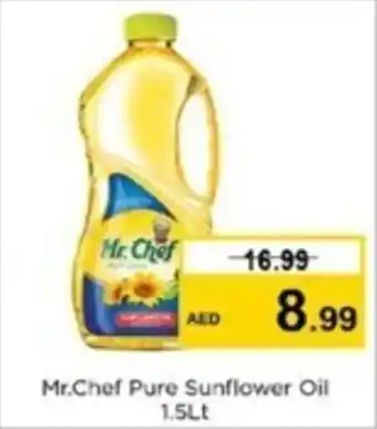 Nesto Mr.Chef Pure Sunflower Oil 1.5Lt offer