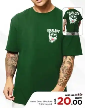 Men's Drop Shoulder T-Shirt asstd.