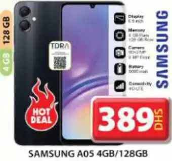 Grand Mall Sharjah SAMSUNG A05 4GB/128GB offer
