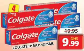 Grand Mall Sharjah COLGATE TP MCP 4X75ML offer