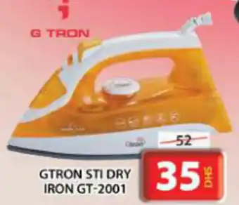 Grand Mall Sharjah GTRON STI DRY IRON GT-2001 offer