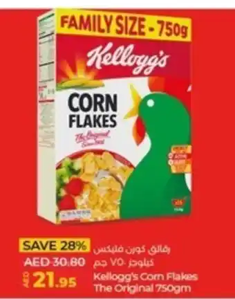 Lulu Hypermarket Kellogg's Corn Flakes The Original 750gm offer
