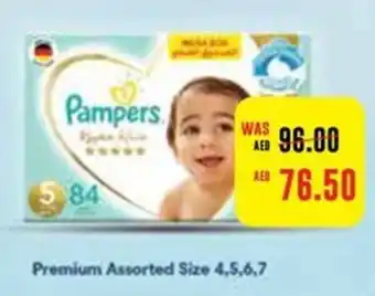 Pampers Premium Assorted Size 4,5,6,7