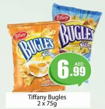 Amber Tiffany Bugles 2 x 75g offer