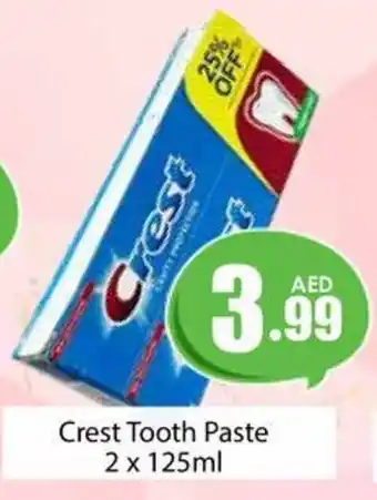 Amber Crest Tooth Paste 2 x 125ml offer