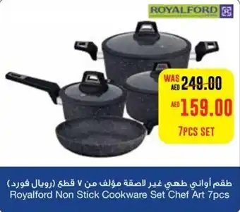Union Coop Royalford Non Stick Cookware Set Chef Art 7pcs offer