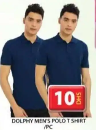 Grand Hyper Market DOLPHY MEN'S POLO T SHIRT /PC offer