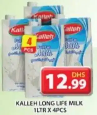 Grand Hyper Market KALLEH LONG LIFE MILK 1LTR X 4PCS offer