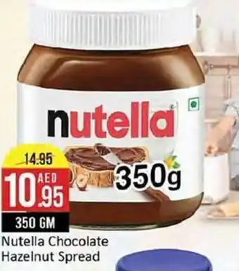 West Zone Supermarket Nutella Chocolate Hazelnut Spread 350gm offer