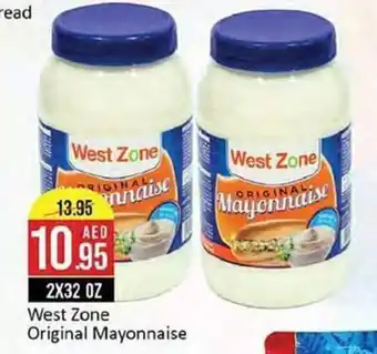 West Zone Supermarket West Zone Original Mayonnaise 2X32 OZ offer