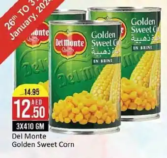 West Zone Supermarket Del Monte Golden Sweet Corn 3X410 GM offer