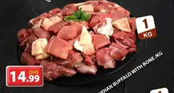 Grand Hyper Market INDIAN BUFFALO WITH BONE/KG offer