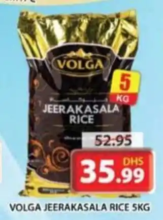 Grand Hyper Market VOLGA JEERAKASALA RICE 5KG offer