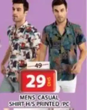 Grand Hyper Market MENS CASUAL SHIRT H/S PRINTED/PC offer